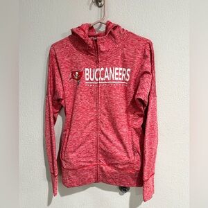 NFL Buccaneers Full Zip hoodie NWOT